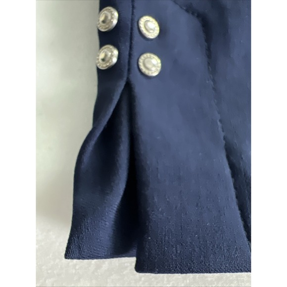 Allison Daley Womens Capri Pants 22W Skimmer Stretch Pull-On True Navy Blue F18 - Picture 10 of 16